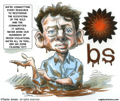 BP CHAIRMAN TONY HAYWARD -  by Taylor Jones