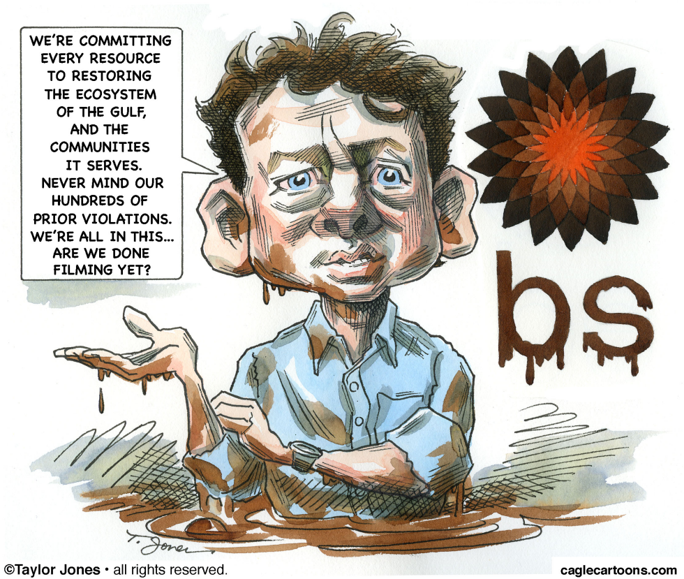 BP chairman Tony Hayward - COLOR