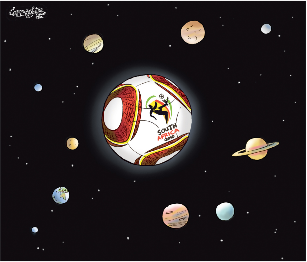 World Cup solar system