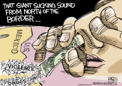 SUCKING DRUG SOUND  by Pat Bagley