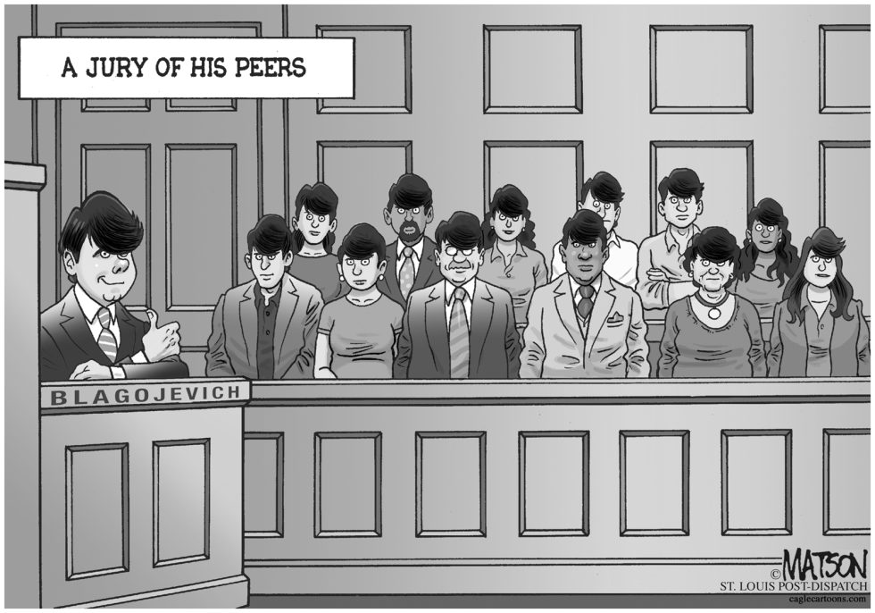  A JURY OF HIS PEERS by R.J. Matson