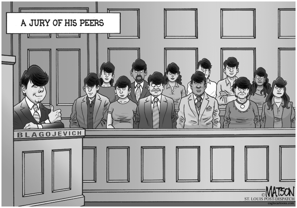  A JURY OF HIS PEERS by RJ Matson