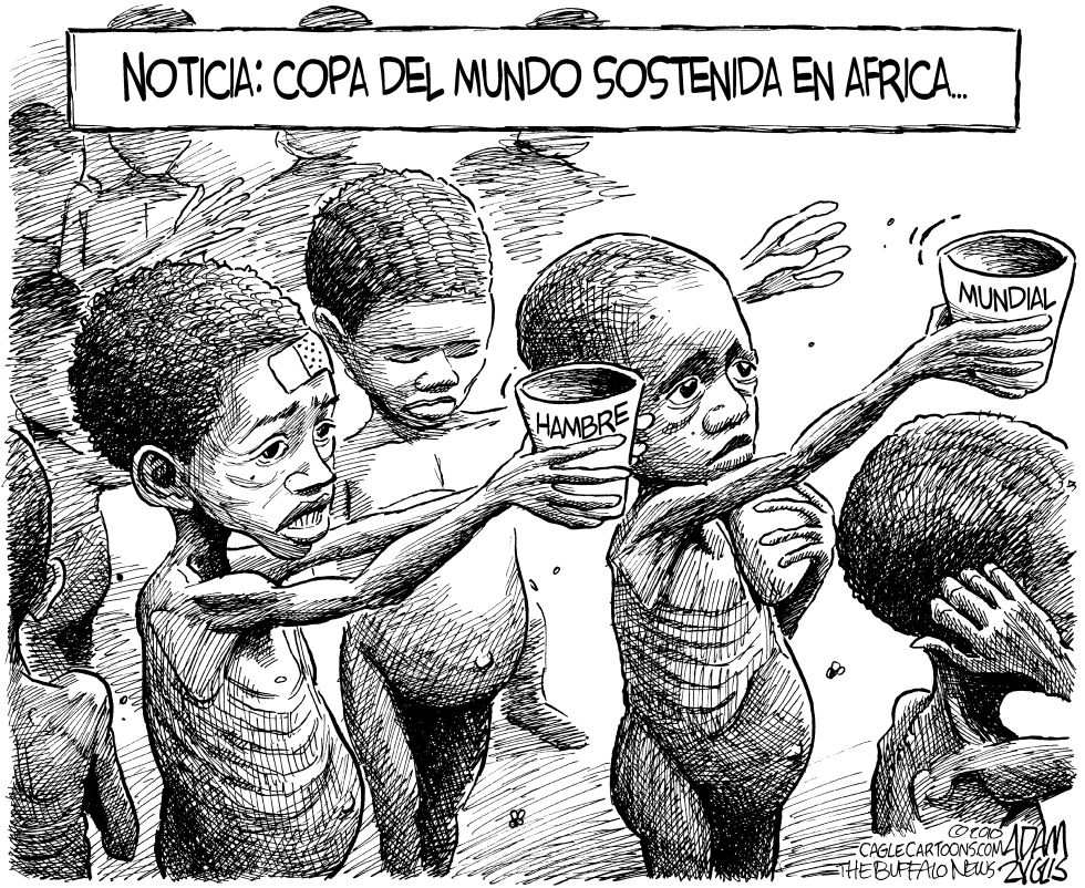 Copa del Mundo sostenida en Africa