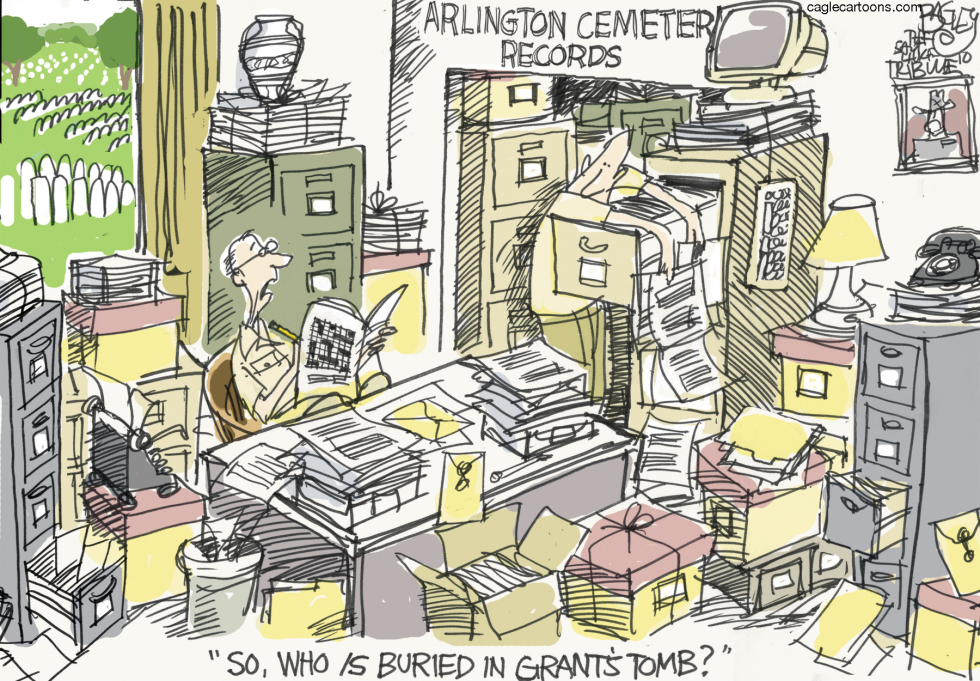  ARLINGTON CEMETERY by Pat Bagley