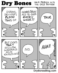 GAZA BLOCKADE by Yaakov Kirschen