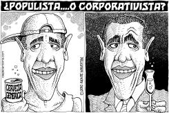 OBAMA  POPULISTA O CORPORATIVISTA by Monte Wolverton