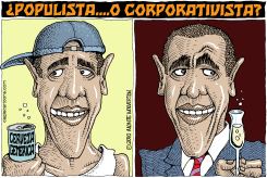 OBAMA  POPULISTA O CORPORATIVISTA /  by Monte Wolverton