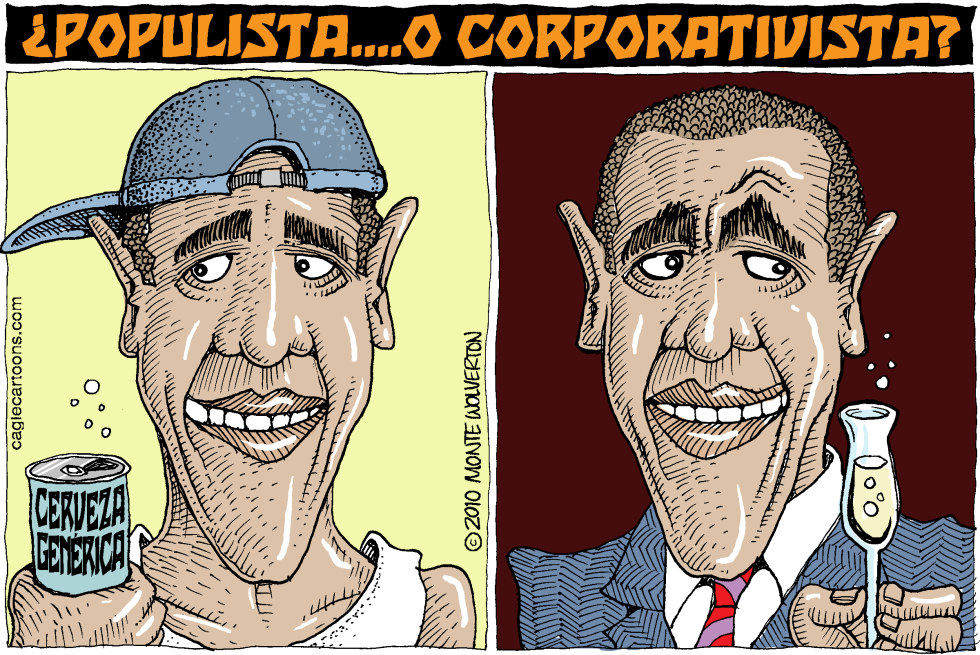 Obama -- Populista o Corporativista / COLOR