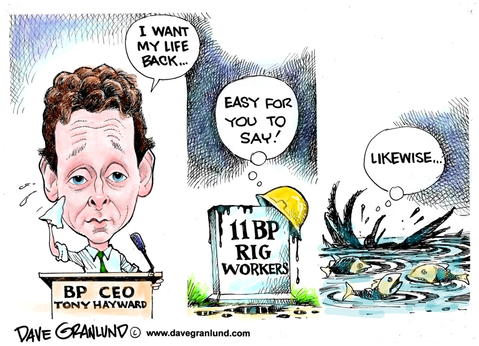 BP CEO Tony Hayward
