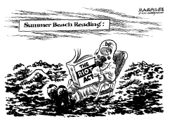 SUMMER BEACH READING by Jimmy Margulies