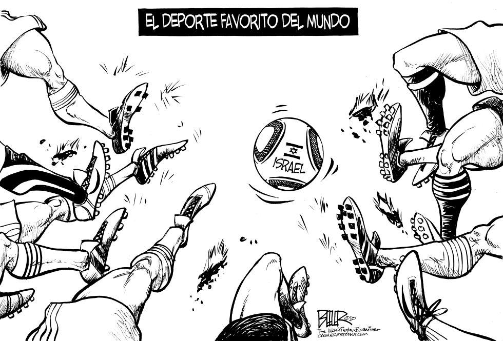  LA COPA MUNDIAL E ISRAEL by Nate Beeler