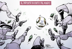 LA COPA MUNDIAL E ISRAEL /  by Nate Beeler