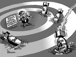 HITTING IRAN by Paresh Nath
