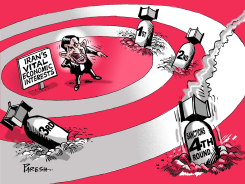 HITTING IRAN  by Paresh Nath