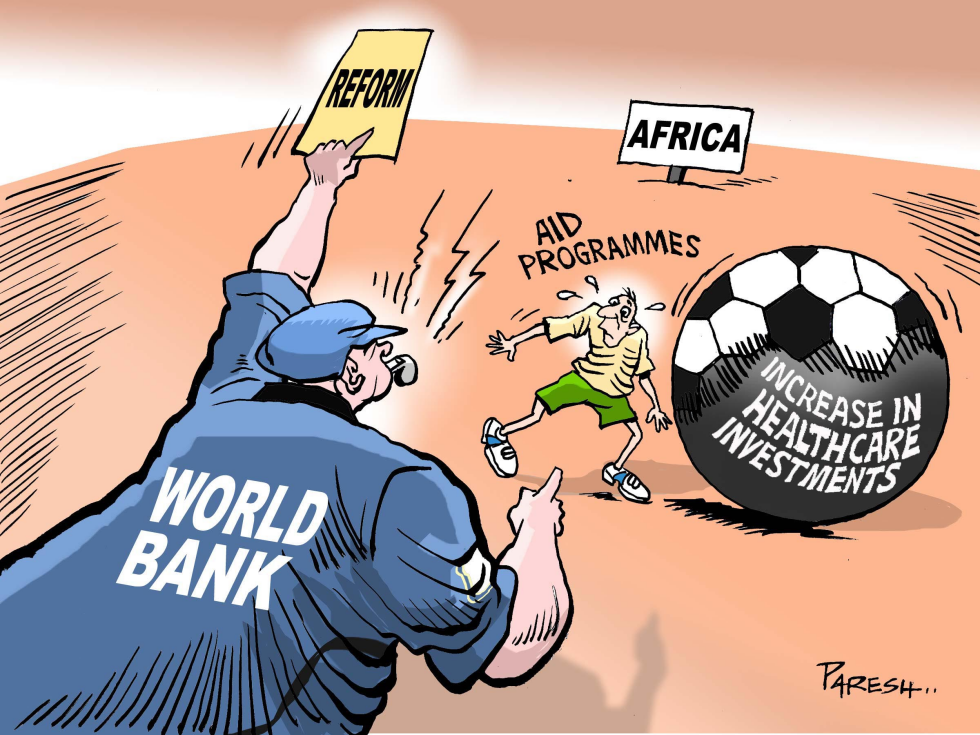 Aid missions in Africa COLOR