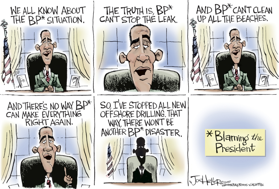 BP and Obama