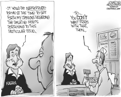KAGANS OPINIONS BW by John Cole