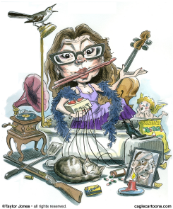 SINGER AND PERCUSSIONIST AMY X NEUBURG -  by Taylor Jones