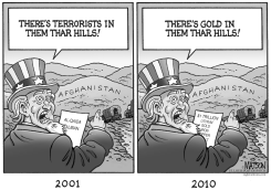 THERES GOLD IN THEM THAR HILLS by R.J. Matson