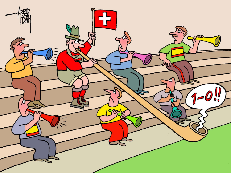 Swiss vuvuzela