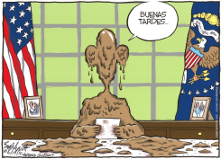 DISCURSO DE OBAMA A LA NACION /  by Bob Englehart