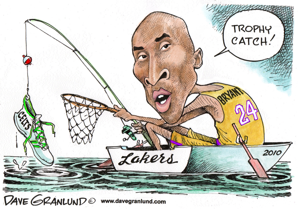  LAKERS 2010 NBA CHAMPS by Dave Granlund