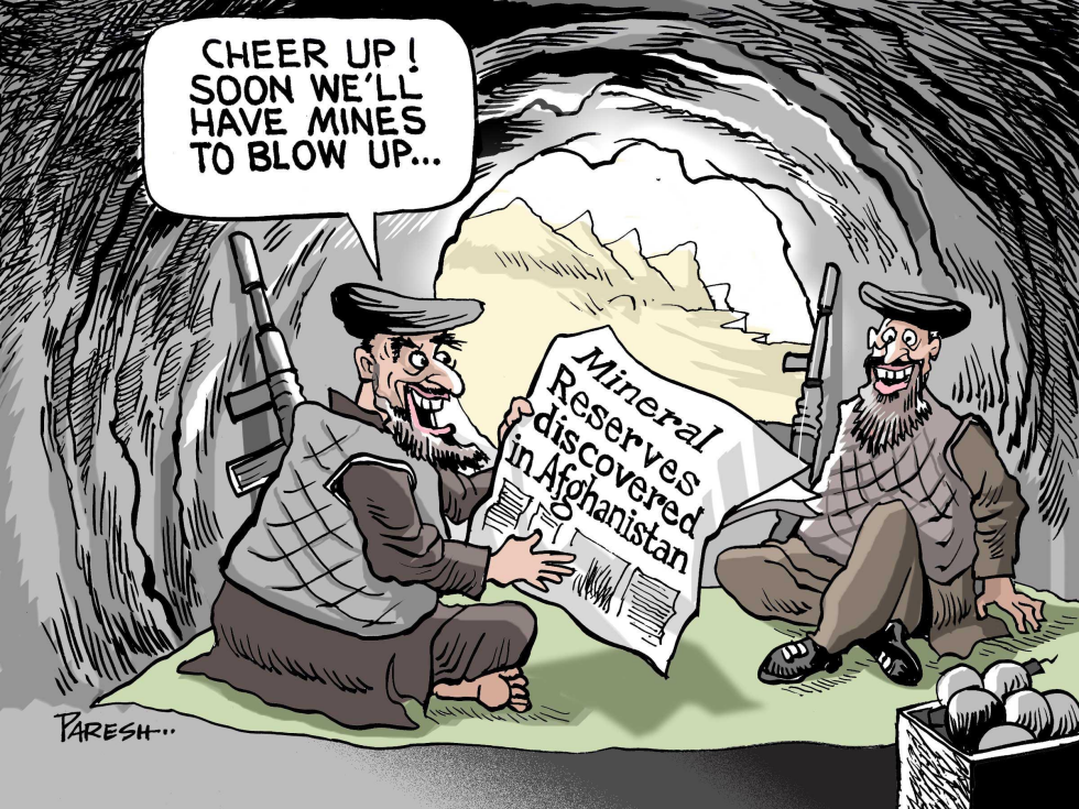 Mines in Afghanistan COLOR