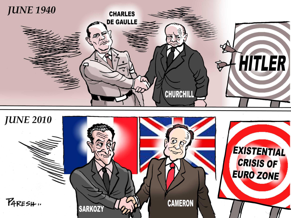 French-British ties COLOR
