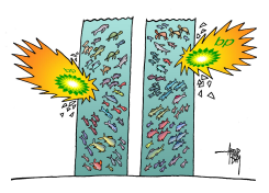 BP STRIKES ENVIRONMENT LIKE 9/11 by Arend Van Dam