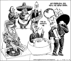 AMERICAN PRESIDENTS'  PARTY by Osmani Simanca