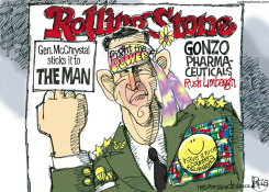 MCCHRYSTAL  by Pat Bagley