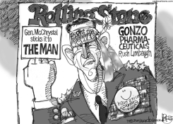 MCCHRYSTAL by Pat Bagley