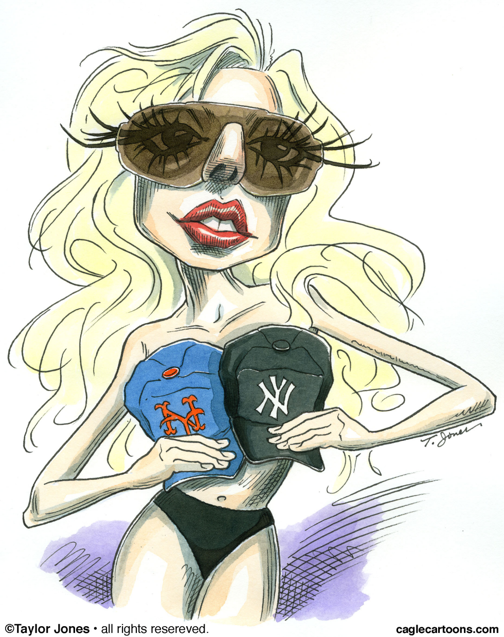  LADY GAGA - A LEAGUE OF HER OWN  by Taylor Jones