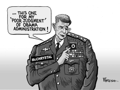 GENERAL MCCHRYSTAL by Paresh Nath