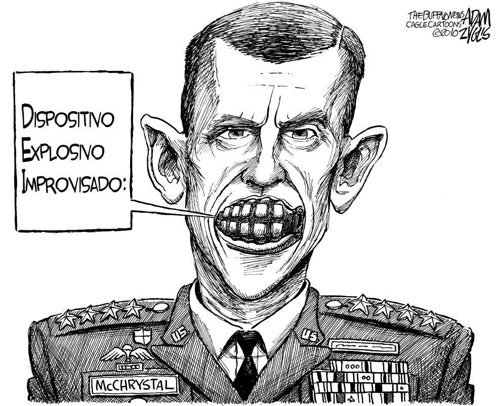 McChrystal muestra sus Dientes