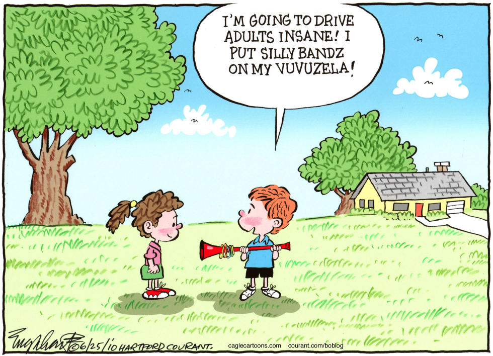  VUVUZELA  by Bob Englehart