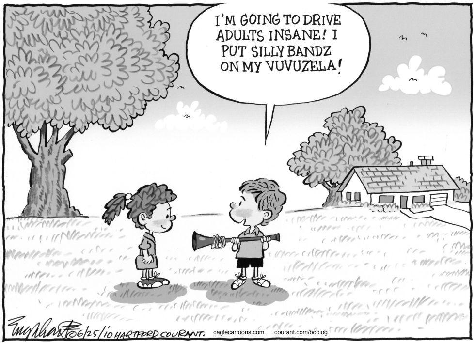  VUVUZELA by Bob Englehart