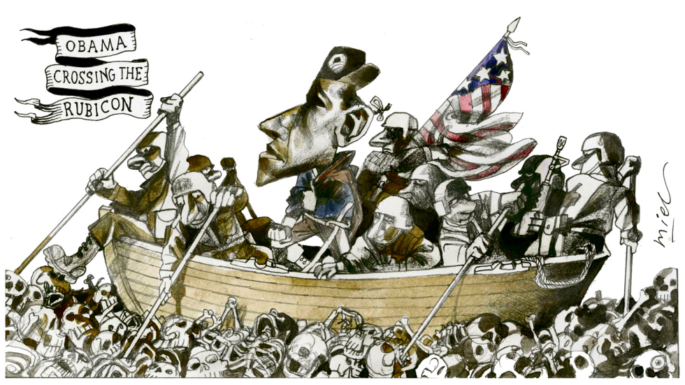 Obama Crossing The Rubicon