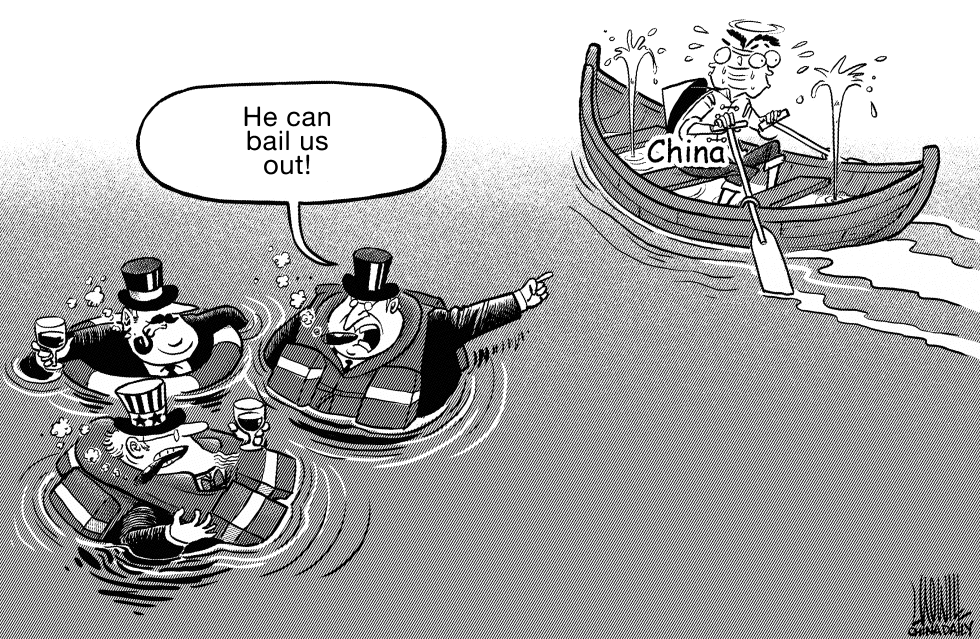 China Bailout Wall Street