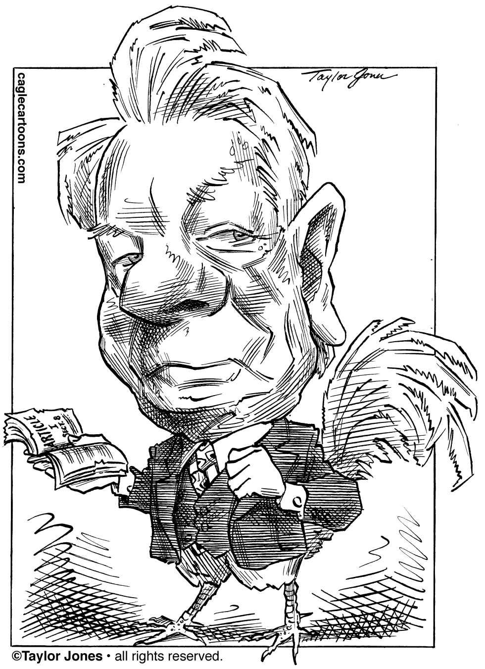  SENATOR ROBERT BYRD 1917-2010 by Taylor Jones