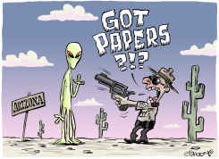 ALIEN IN ARIZONA by Martin Sutovec