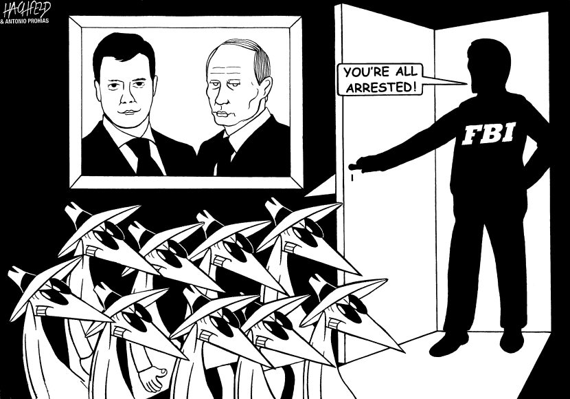 Ten Russian spies