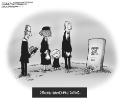 SECOND AMENDMENT RITES BW by John Cole