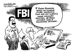 RUSSIAN SPIES NABBED by Jimmy Margulies