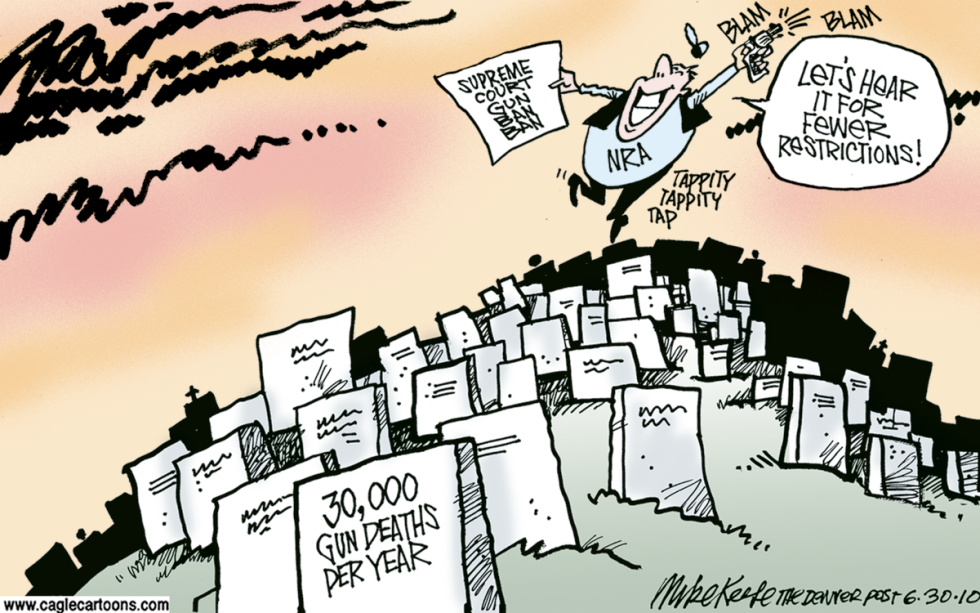 Supreme Court on Gun Ban COLOR