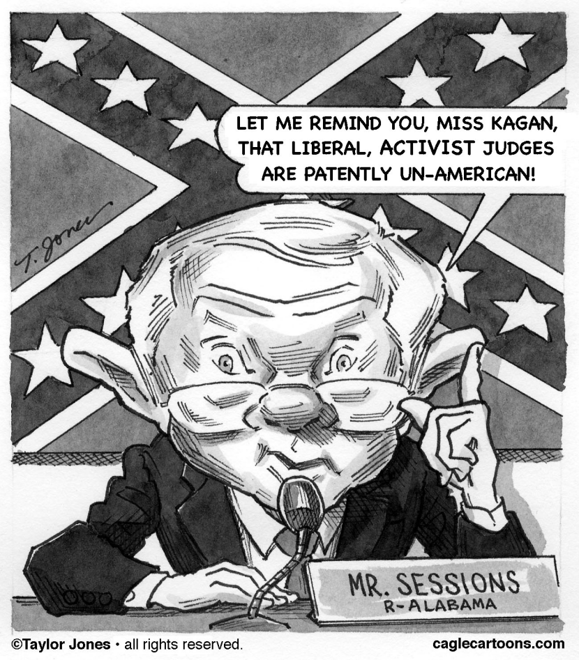 Jeff Sessions v Elena Kagan