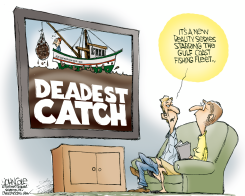 THE DEADEST CATCH  by John Cole