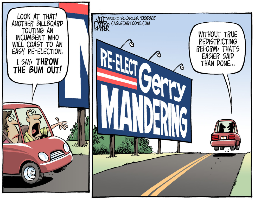 INCUMBENT AND REDISTRICTING  by Jeff Parker