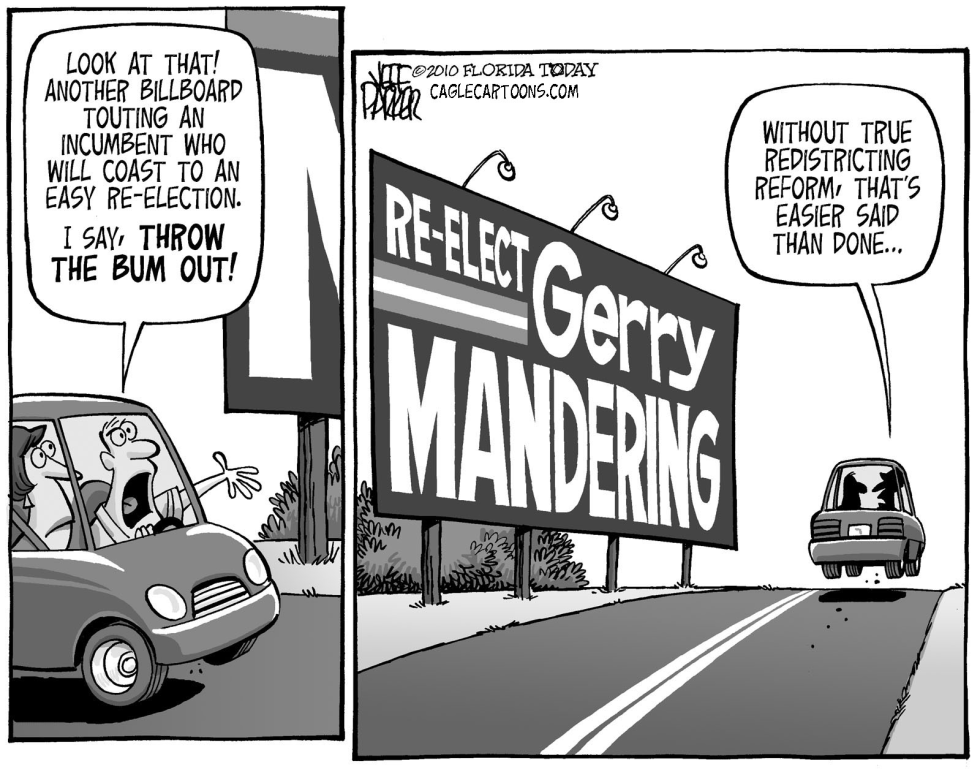 INCUMBENT AND REDISTRICTING by Jeff Parker