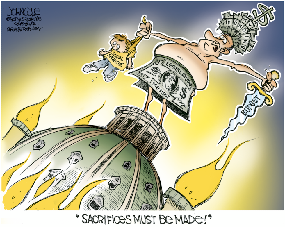 LOCAL PA -- state budget cuts
